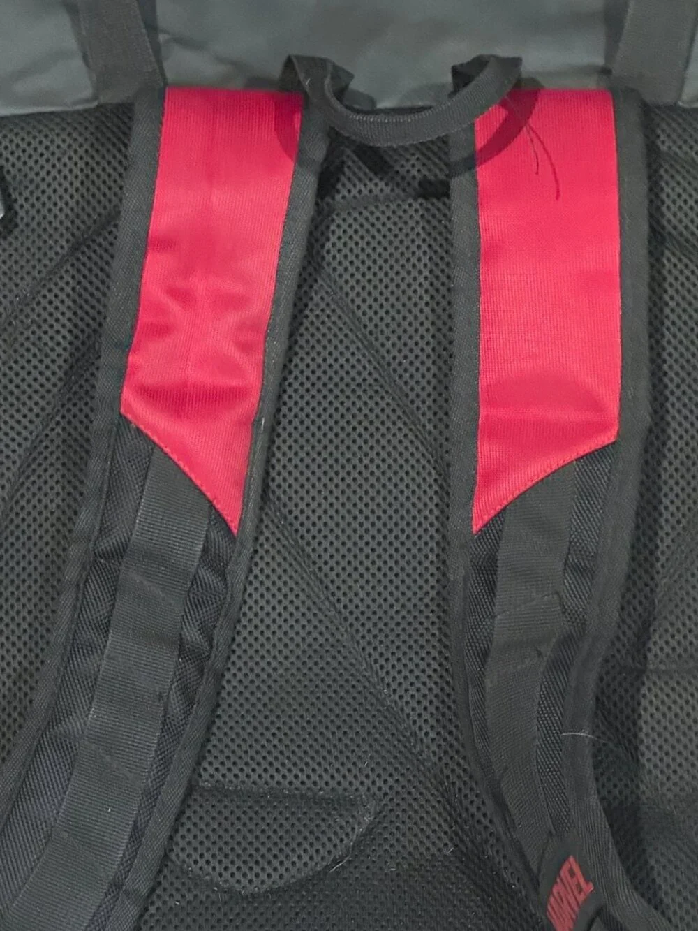 Marvel Deadpool Bioworld Tactical Roll Top Backpack Red Black